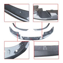 Laden Sie das Bild in den Galerie-Viewer, NINTE For 2020 - 2025 BMW 4 Series Coupe Convertible G22 G23 430i M440i M Sport Front Lip Front Splitter Bumper Lip ABS Painted Carbon Fiber Style Chin G22 Extension Accessories - NINTE