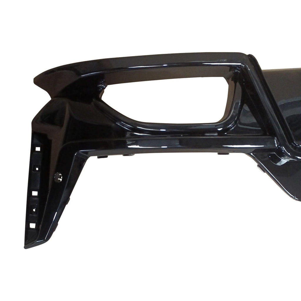 NINTE For 2023 - 2024 BMW 3 Series G20 LCI Gloss Black Rear Lower Diffuser with LED Light - NINTE