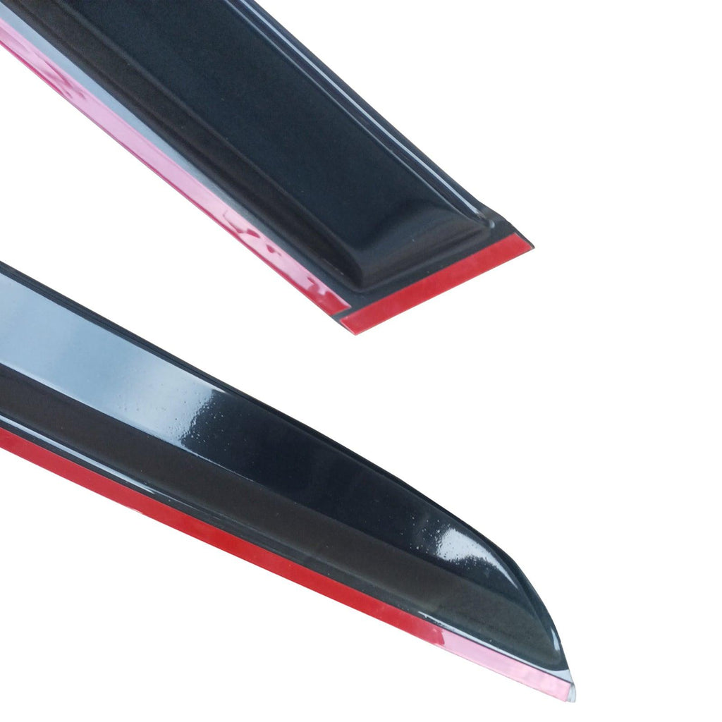 NINTE For 2018 - 2023 Subaru Crosstrek Smoke Window Visor Rain Guard Vent Shade Deflector - NINTE