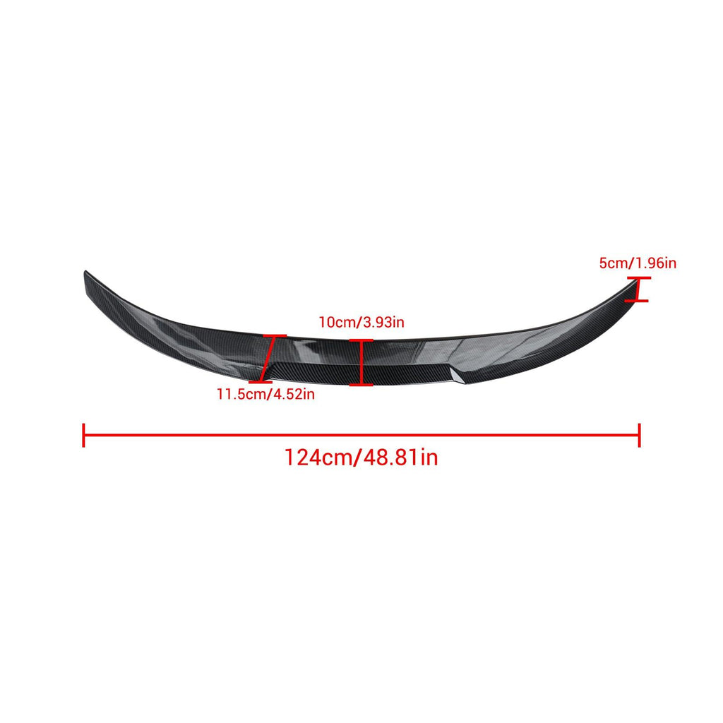 NINTE For 2012 - 2019 BMW Rear Spoiler F80 M3 3 Series F30 335i Sedan Trunk Wing - NINTE