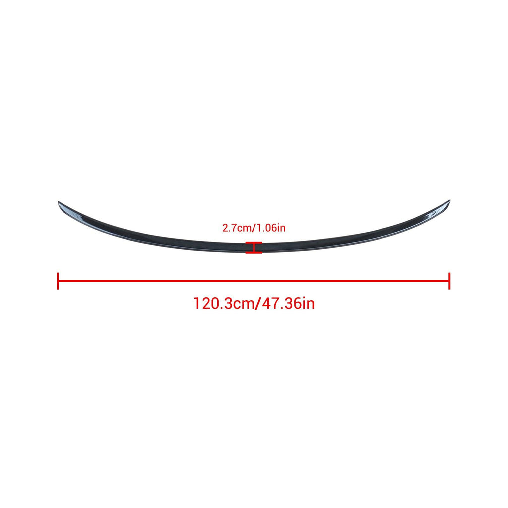 NINTE For 2019 - 2025 BMW 3 - Series G20 G80 M3 Rear Spoiler ABS Carbon Fiber Look Trunk Spoiler Wing - NINTE
