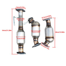 Cargar imagen en el visor de la galería, NINTE For 2009 - 2017 Chevy Traverse 2007 - 2017 GMC Acadia 3.6L Catalytic Converter EPA 3 PCS - NINTE