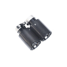 Charger l'image dans la galerie, NINTE Exhaust Tip Universal For BMW M Performance Stainless Steel and Glossy Real Car Tail Pipe 2.48“ Inlet 3.6” Outlet 7" Length 2PCS - NINTE
