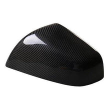 Load image into Gallery viewer, NINTE Mirror Covers for 2016 - 2022 Tesla Model X Mirror Overlays Carbon Fiber Style ABS Painted (NOT the Replacement) - NINTE