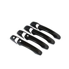 Charger l'image dans la galerie, NINTE Door Handle Cover for 2013 - 2021 Jeep Grand Cherokee & 2014 - 2023 Dodge Durango ABS Gloss Black with 2 Smart Keyhole - NINTE
