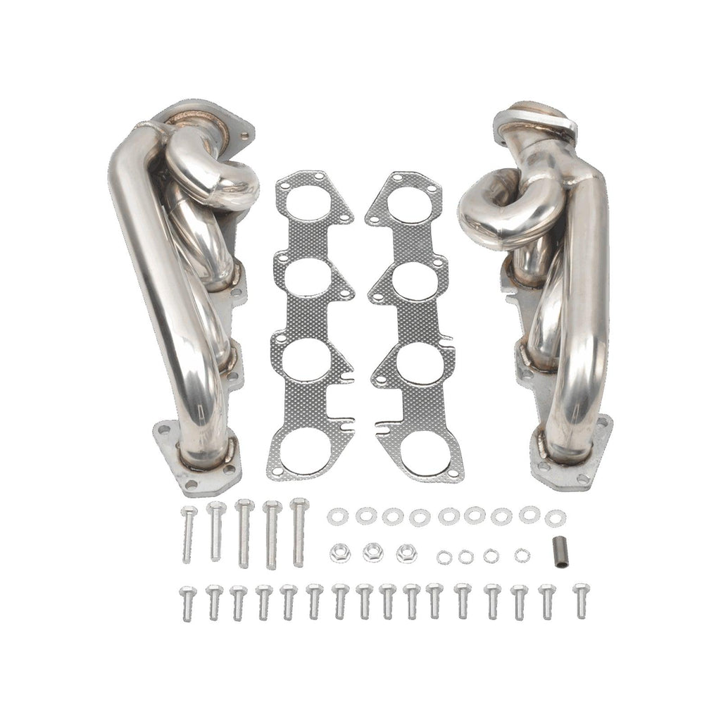 NINTE For 2009 - 2018 Dodge Ram 1500 2WD 4WD 5.7L Hemi V8 Exhaust Shorty Stainless Performance Headers 1 - 5/8" - NINTE