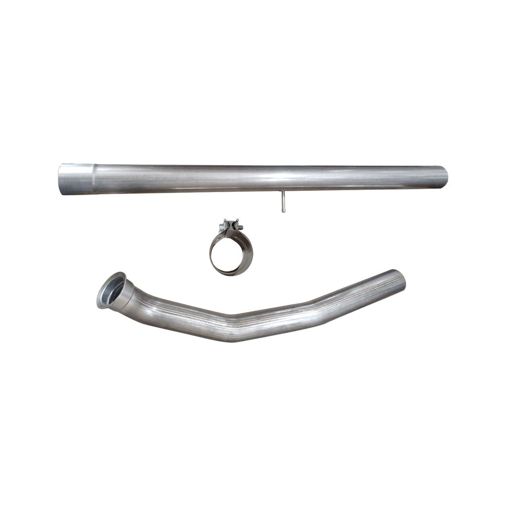 NINTE 4" 2007.5 - 2012 6.7 Cummins DPF Delete Race Pipe For Dodge Ram 2500/3500 - NINTE