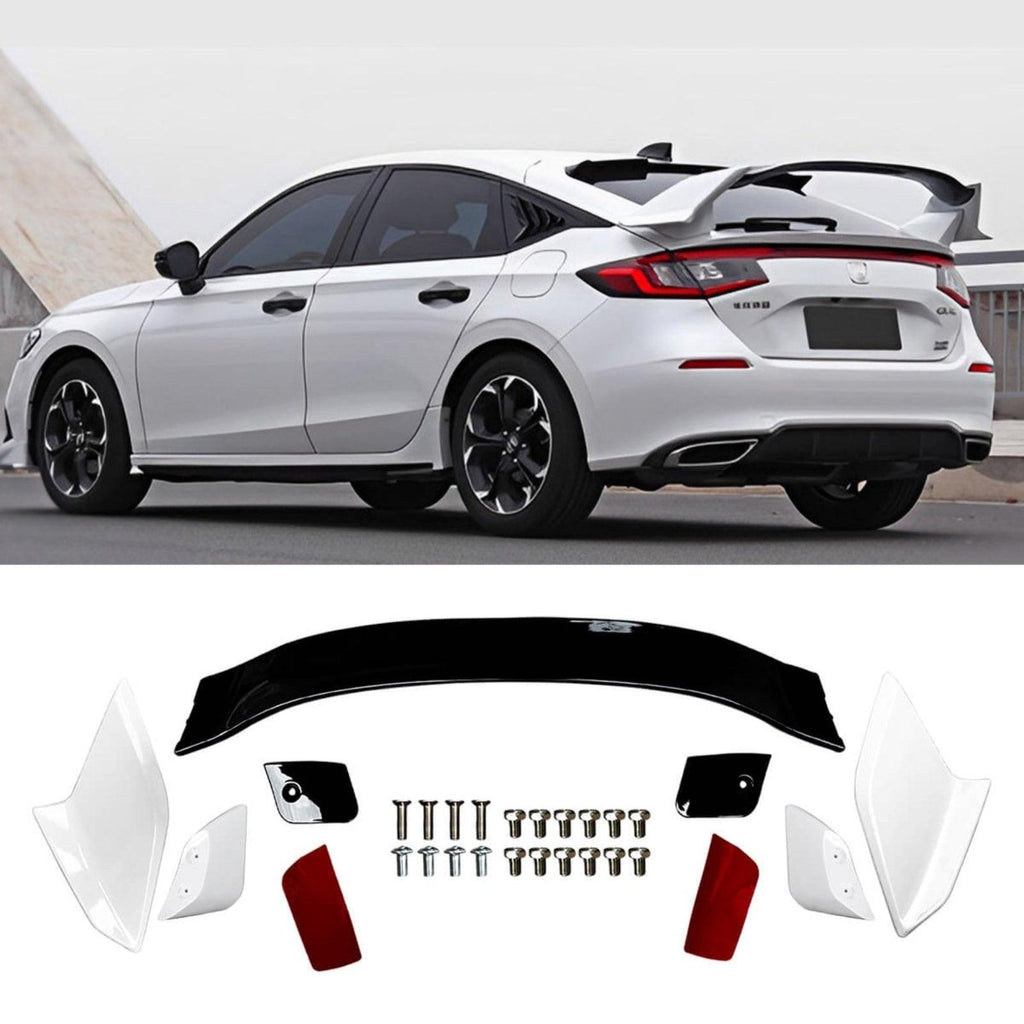 NINTE For 2022 - 2025 11th Honda Civic Hatchback Rear Spoiler ABS Trunk Wing Spoiler - NINTE
