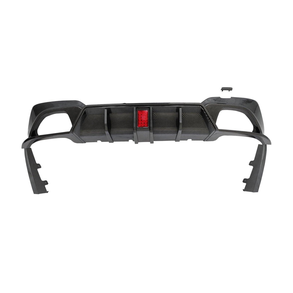 NINTE For 2019 - 2022 BMW 3 Series G20 M Sport 330i 340i 320i 330e M340i Rear Diffuser Rear Bumper Lip - NINTE