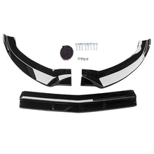 Load image into Gallery viewer, NINTE For 2015 - 2018 Benz C - Class W205 Sport Front Lip Front Bumper Lip Splitter ABS 3PCS - NINTE