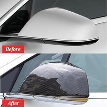Load image into Gallery viewer, NINTE Mirror Covers for 2016 - 2022 Tesla Model X Mirror Overlays Carbon Fiber Style ABS Painted (NOT the Replacement) - NINTE