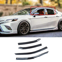 Load image into Gallery viewer, NINTE For 2018 - 2024 TOYOTA CAMRY Clip - on Black Trim Window Visor Rain Guard Deflector - NINTE