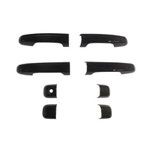 Cargar imagen en el visor de la galería, NINTE For 2010 - 2024 Toyota 4 Runner Door Handle Cover Gloss Black without Passenger Key Hole - NINTE
