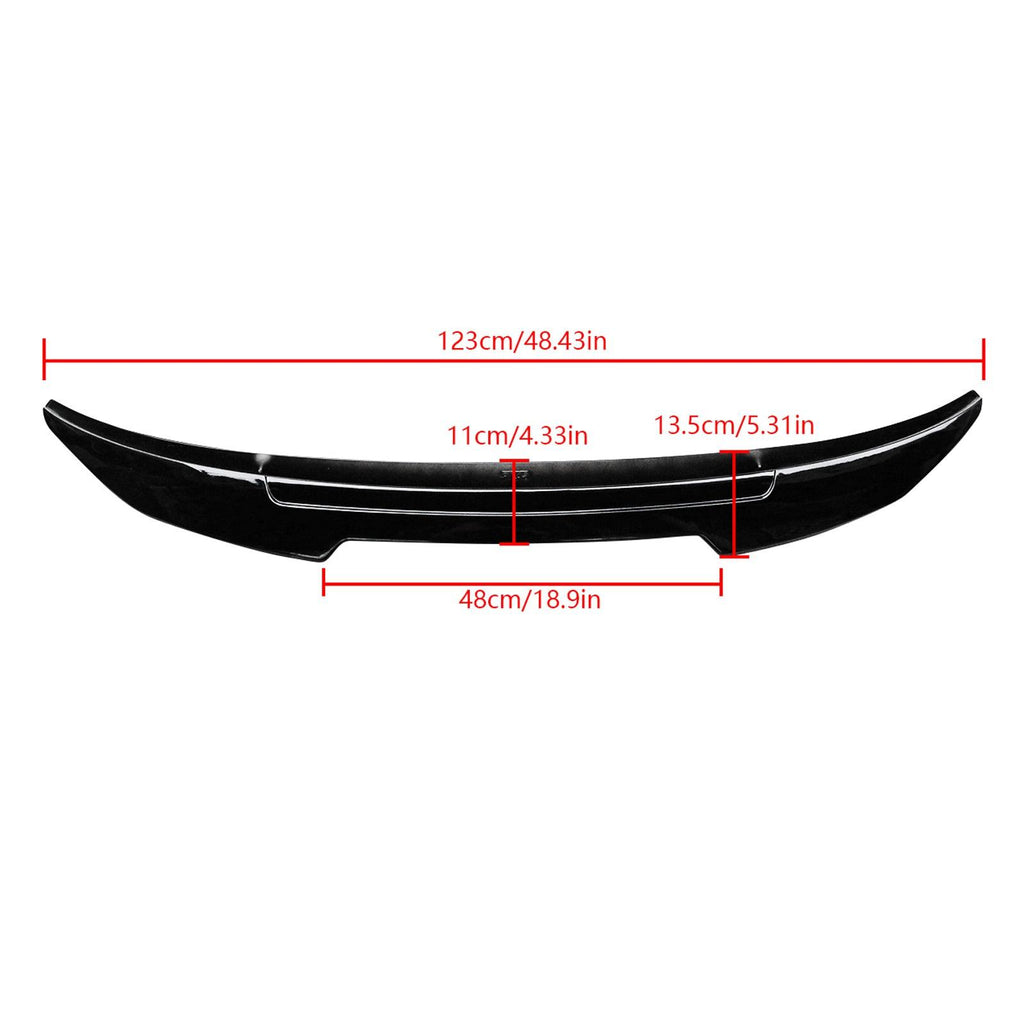 NINTE For 2022 - 2024 BMW 4 Series Gran Coupe G26 4 - Door i4 Rear Spoiler PSM Style Trunk Spoiler Wing ABS - NINTE