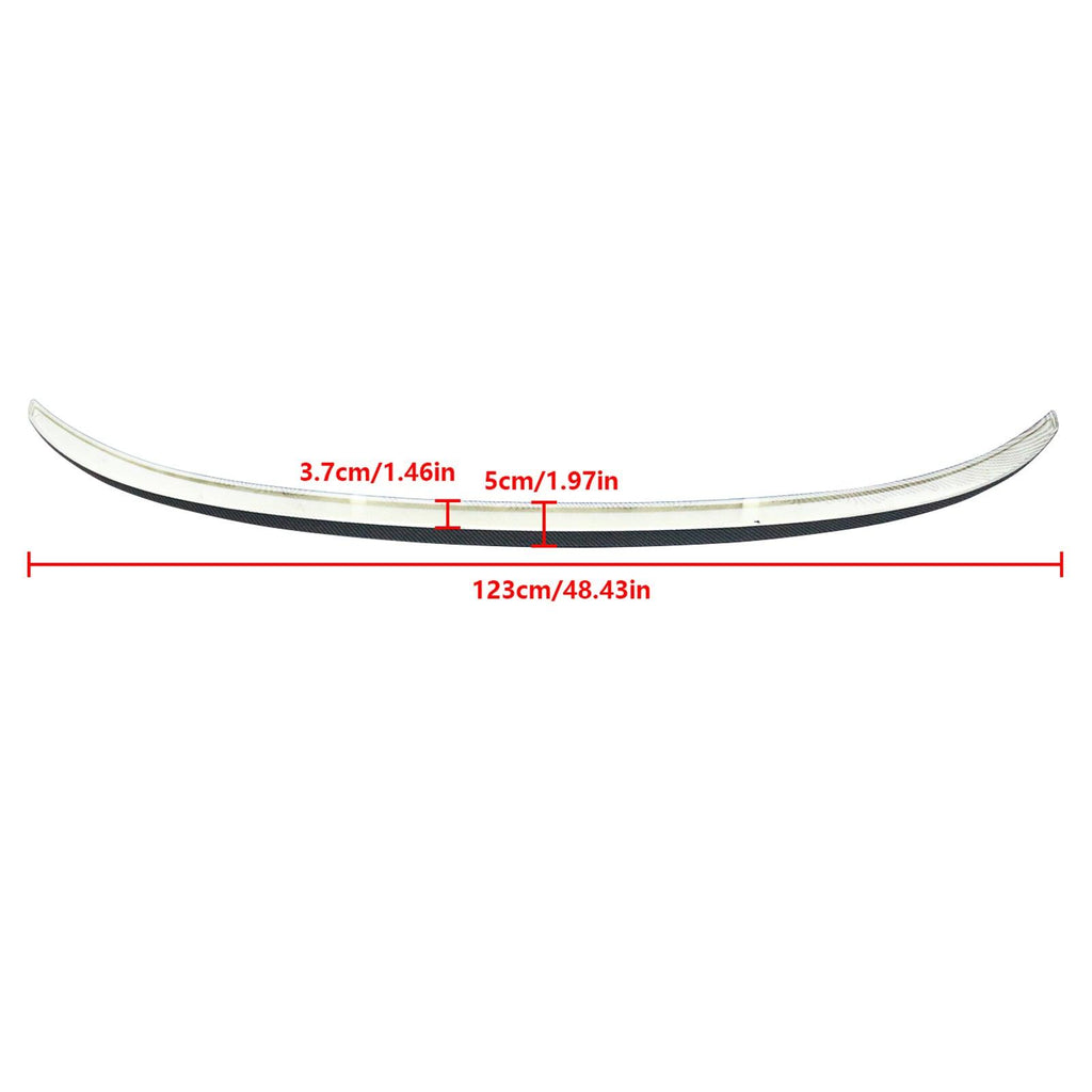 NINTE For 2012 - 2018 BMW 3 Series F30 F80 ABS Painted MP Style Rear Spoiler Trunk Wing Spoiler - NINTE