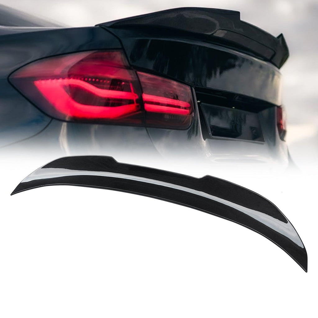 NINTE For 2013 - 2018 BMW F80 M3 F30 Rear Spoiler Sedan PSM Style High Kick Trunk Spoiler Wing Decklid - NINTE