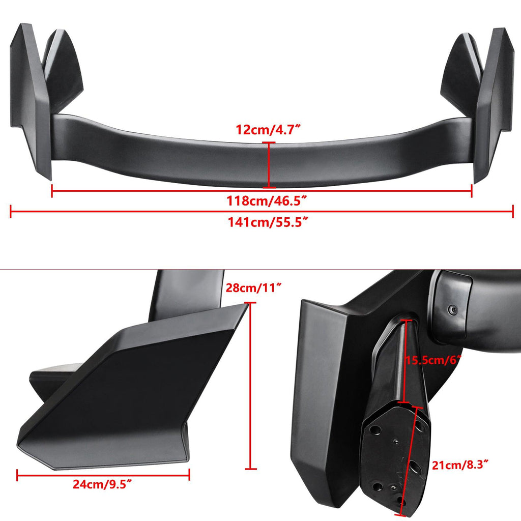 NINTE For 2016 - 2021 10th Honda Civic Sedan 4DR Type R Style Rear Spoiler Trunk Wing - NINTE