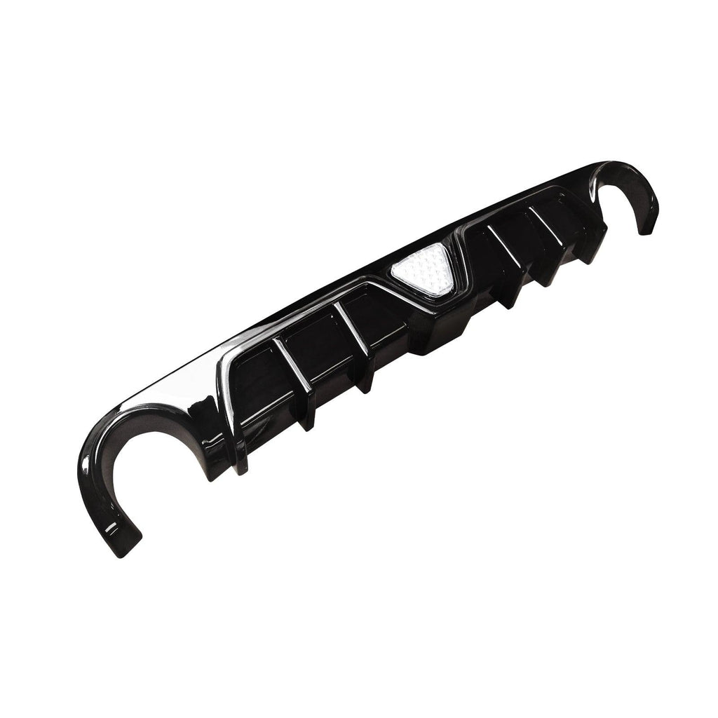 NINTE Rear Diffuser for 2012 - 2014 Chrysler 300 SRT with Brake Light Rear Bumper Lip - NINTE