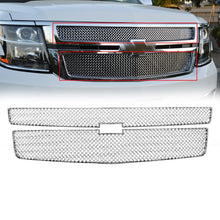 Load image into Gallery viewer, NINTE For 2015 - 2020 Chevrolet Tahoe Suburban LS LT Chrome Grille Overlay - NINTE
