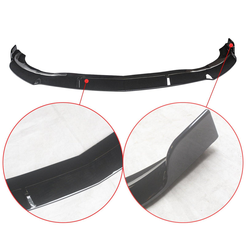 NINTE Front lip for 2017 2018 2019 Mercedes - Benz C117 CLA - Class CLA 250 4MATIC ABS Lower Splitter - NINTE