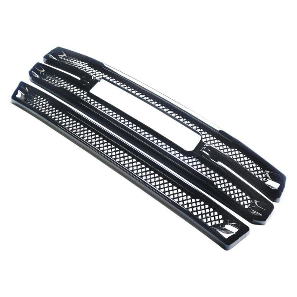 NINTE For 2019 - 2022 GMC Sierra 1500 SLT AT4 Front Mesh Grill Cover Grill Overlay Trim - NINTE