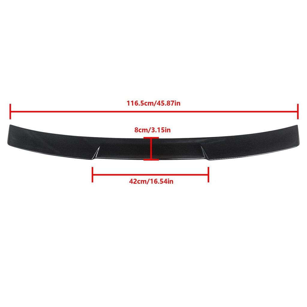 NINTE Roof Spoiler for 2018 - 2022 Honda Accord ABS Gloss Black Top Spoiler Wing JDM Style Rear Roof Window Spoiler Wing - NINTE