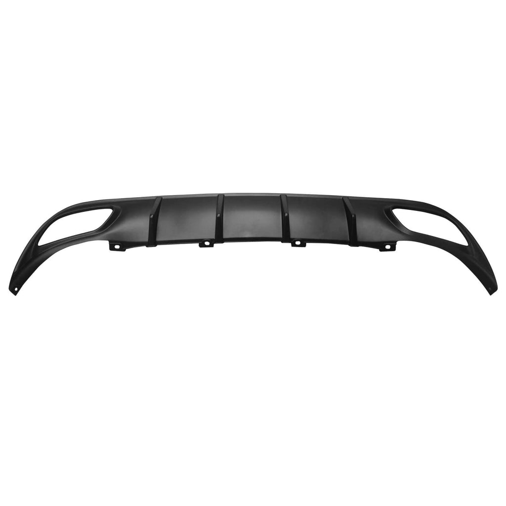 NINTE For 15 - 23 Dodge Charger SXT Rear Diffuser 15 - 18 R/T RT Fit Rectangle Tip Rear Diffuser - NINTE