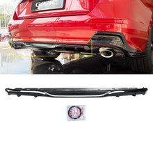 Cargar imagen en el visor de la galería, NINTE Rear Diffuser for 2022 2023 2024 2025 11th Gen Honda Civic Sedan ABS Gloss Black Painted Modulo Style Rear Bumper Lip - NINTE