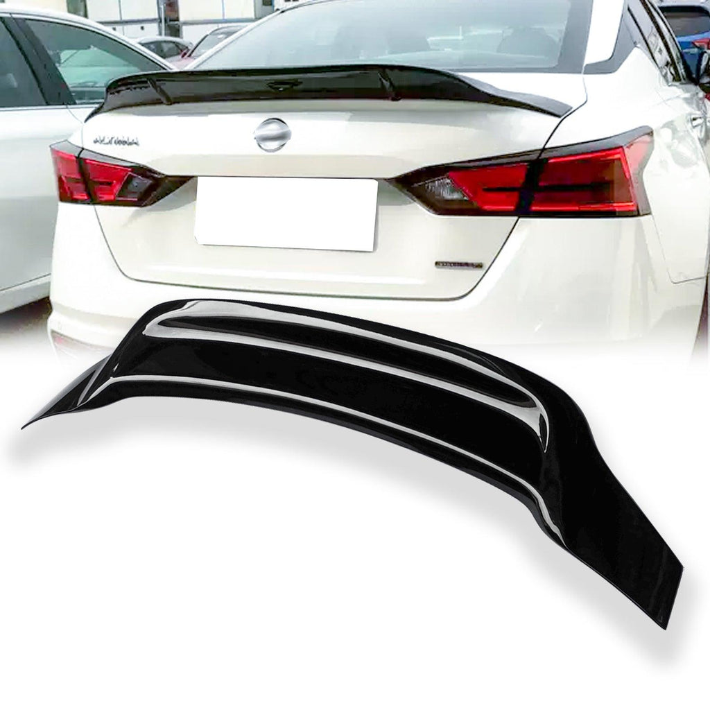 NINTE For 2019 - 2025 Nissan Altima Rear Spoiler ABS Gloss Black R Style Spoiler - NINTE
