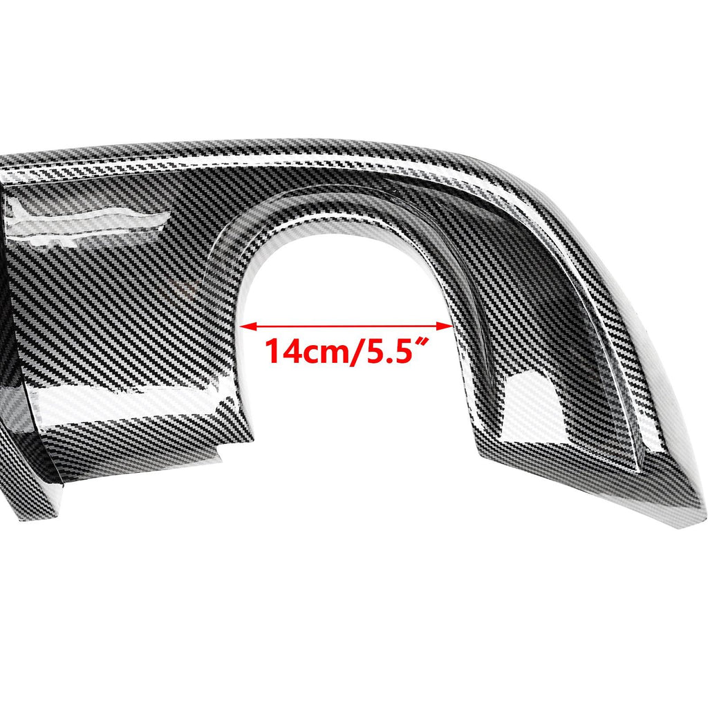 NINTE Rear Bumper For 2015 - 2018 Dodge Charger RT SE SXT GT 2015 - 2023 Charger SXT Rear Diffuser Lip - NINTE