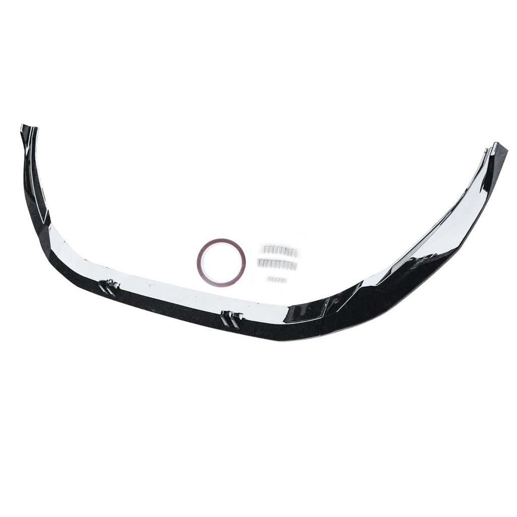 NINTE For 2022 - 2024 Audi A3 8Y Front Lip Front Bumper Splitter ABS 3 Pieces - NINTE