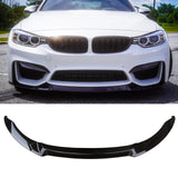 NINTE For 2015-2020 Fits BMW F80 M3 F82 F83 M4 1 Piece Style Front Bumper Lip Front Lower Diffuser