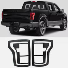 Cargar imagen en el visor de la galería, NINTE For 2015 - 2017 Ford F - 150 F150 XL/XLT Truck Tail Light Trim Cover Black Taillight - NINTE