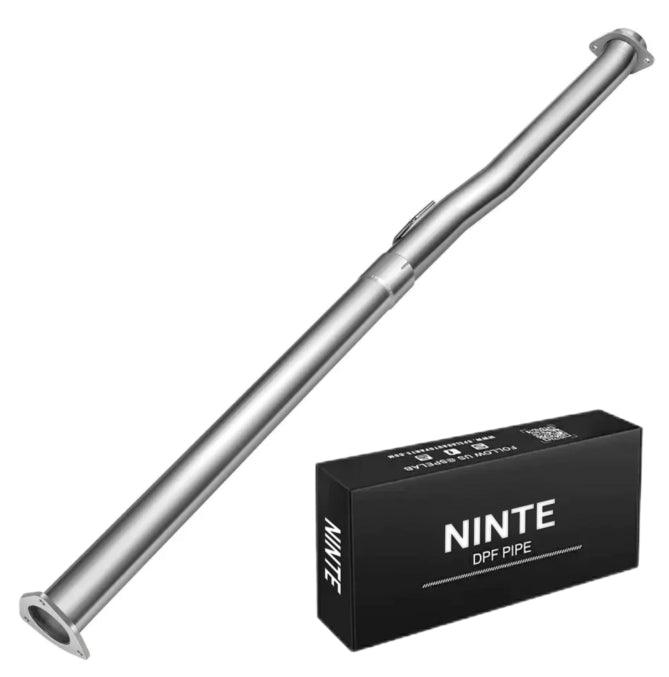 NINTE 4"/5" 2011 - 2023 Ford 6.7 Powerstroke DPF Delete Race Pipe w/Muffler Exhaust - NINTE