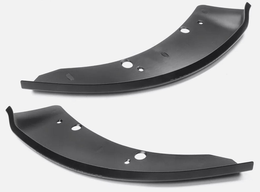 NINTE For 2015 - 2024 Dodge Charger SRT Scat Pack ABS Painted Front Bumper Lip Splitter Protector Pair - NINTE