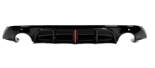 Cargar imagen en el visor de la galerĆa, NINTE For 2017 - 2022 INFINITI Q60 Rear Diffuser Rear Bumper Diffuser W/ LED Brake Light Gloss Black - NINTE