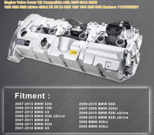 Charger l'image dans la galerie, NINTE ALUMINUM Valve Cover for BMW N52 E70 E82 E90 E91 328i 528i 128i X3 X5 Z4 11127552281 - NINTE