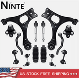 NINTE For 2006-2011 Honda Civic Front Lower Control Arms Ball Joint Sway Bars Tie Rods