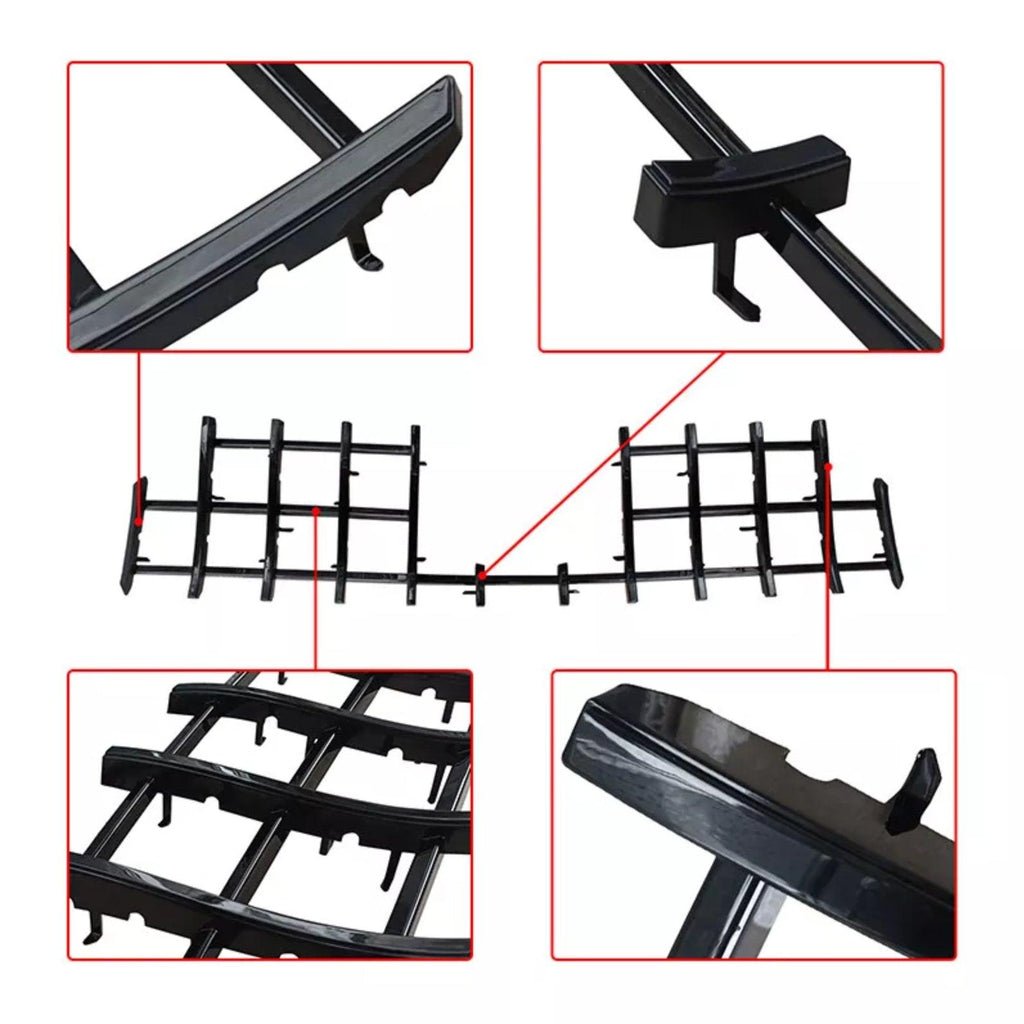 NINTE For 2023 - 2025 Honda Accord Front Mesh Grille Vent Trim Bar Add - on Insert - NINTE