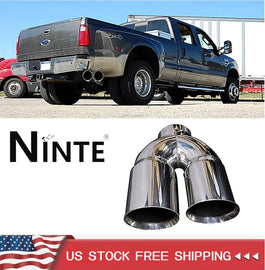 NINTE For 2011 - 2014 Ford F - 250 F - 350 Super Duty Diesel Exhaust TIP Outlet Tip 4