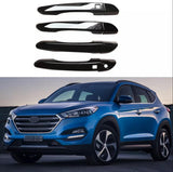 NINTE For 2016-2020 Hyundai Tucson Door Handle Covers with 2 Smart Keyholes