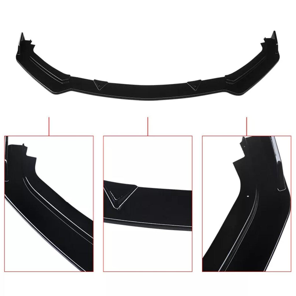 NINTE For 2017 - 2023 Infiniti 2nd Gen. Q60 V37 Front Lip Front Bumper Lip Chin Spoiler Splitter - NINTE