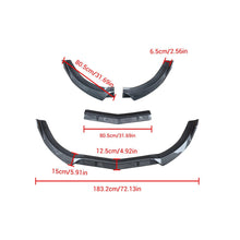 Laden Sie das Bild in den Galerie-Viewer, NINTE For 2015 - 2018 Mercedes Benz CLS W218 Front Lip Low Bumper Diffuser Air Dam Aerodynamic Body Kit Mod 3pcs - NINTE