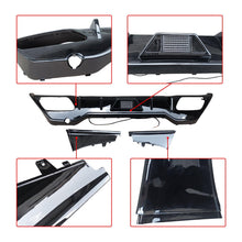 Load image into Gallery viewer, NINTE For 2018 - 2024 BMW 8 - Series G16 Gran Coupe 4 Doors M Sport Rear Diffuser Rear Diffuser Gloss Black with Brake Light - NINTE