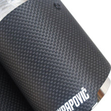 Cargar imagen en el visor de la galería, NINTE For 2022 2023 2024 2025 Honda Civic 11th Gen 6.5"Dual Rear Exhaust Tips Matte Carbon Look - NINTE