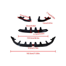 Laden Sie das Bild in den Galerie-Viewer, NINTE For 2025+ BMW X3 G45 M Sport MP Front Lip Front bumper Gloss Black - NINTE