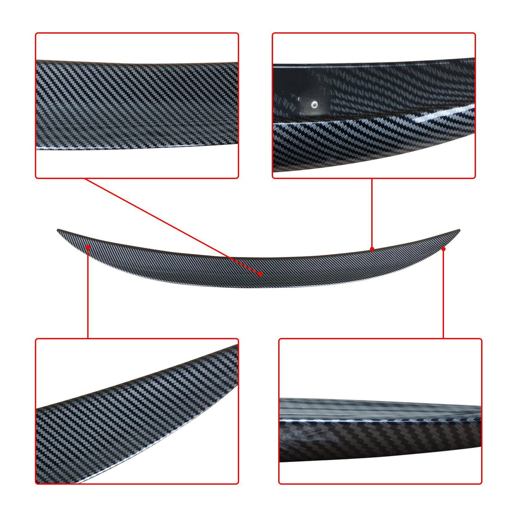 NINTE For 2014 - 2020 BMW 4 Series F32 Coupe 2 Door 435i 428i Rear Spoiler Trunk Wing P Style - NINTE