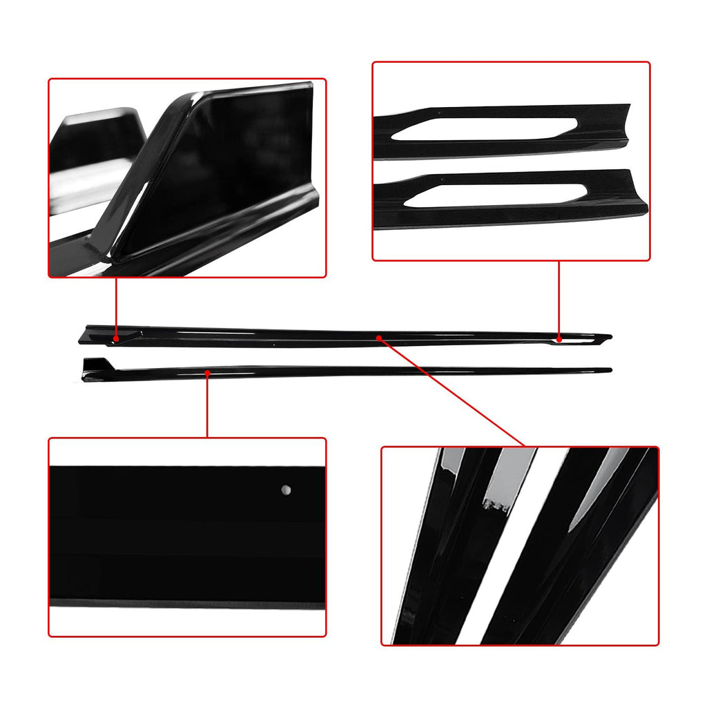 NINTE Racing Style Side Skirts For 2022 - 2024 BMW 4 - Series Gran Coupe G26 M - Sport Side Extension panel - NINTE