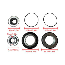 Laden Sie das Bild in den Galerie-Viewer, NINTE For 2005 - 2019 Ford Super Duty F250 F350 F450 F550 Dana Super 60 Front Axle Vaccum Knuckle Seal & Hub O - Ring & Dust Seals Kit - NINTE