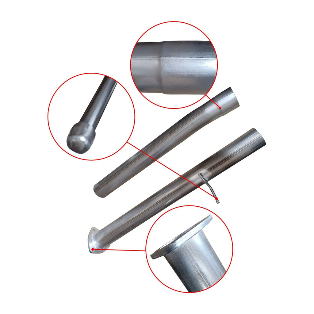 NINTE For 4''/5'' 2013 - 2018 6.7 Cummins DPF Delete Race Pipe Dodge Ram 2500/3500 - NINTE